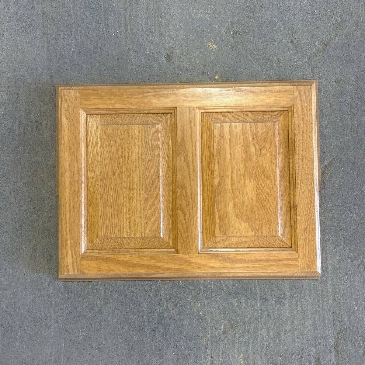 Used Dometic Freezer Wooden Door Panel Insert - Young Farts RV Parts