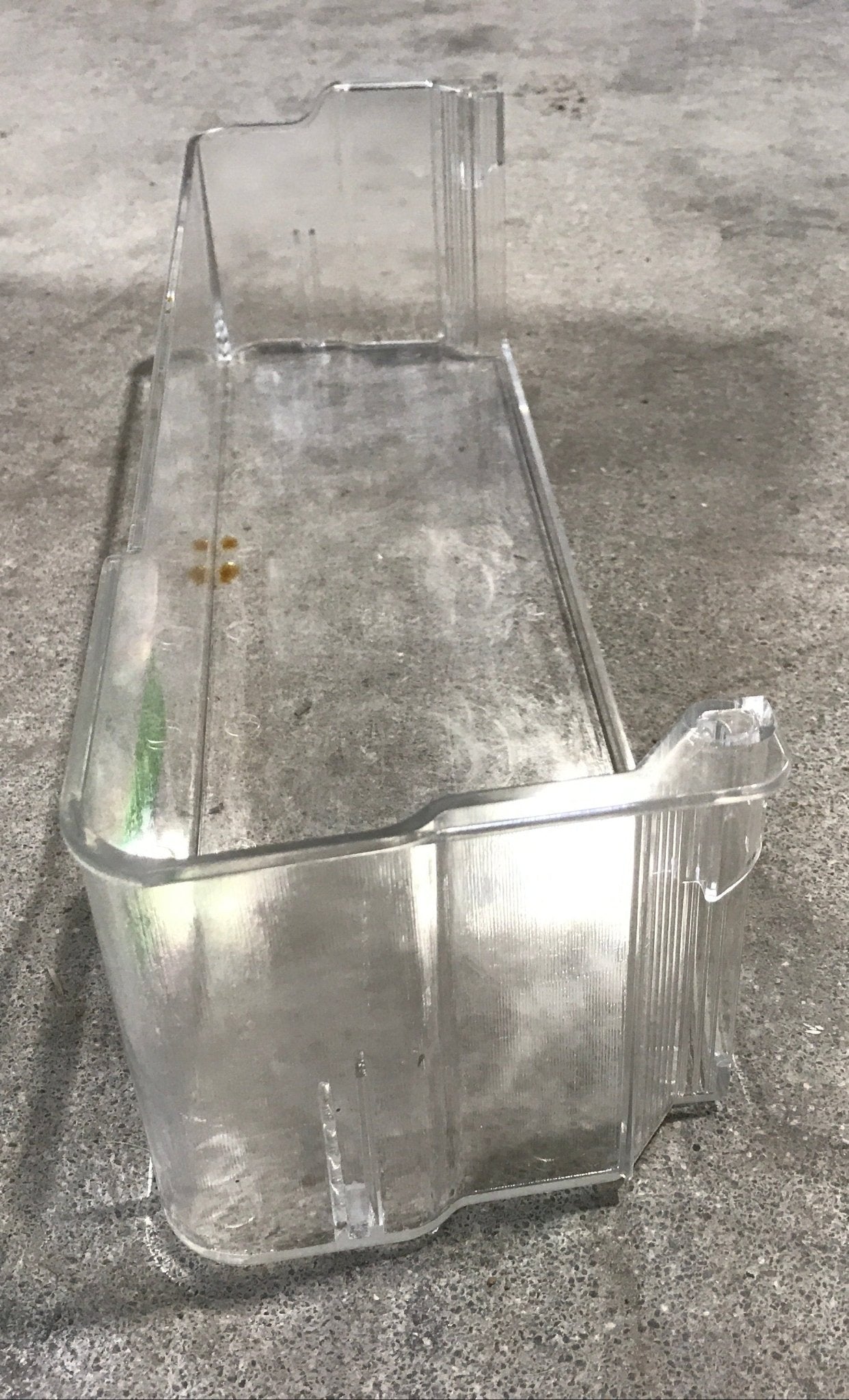 Used Dometic Fridge Door Lower Shelf Clear - 3850975016 - Young Farts RV Parts