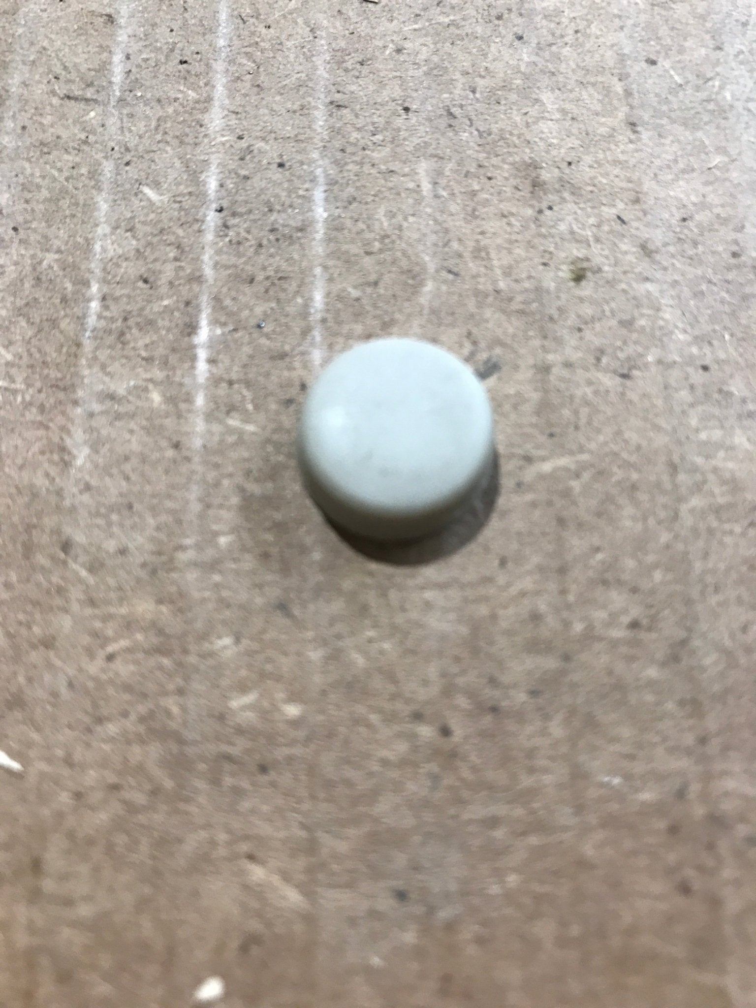 Used Dometic Fridge Door Upper Hinge Pin Cap, Beige (CAP ONLY) - 2932736016 - Young Farts RV Parts