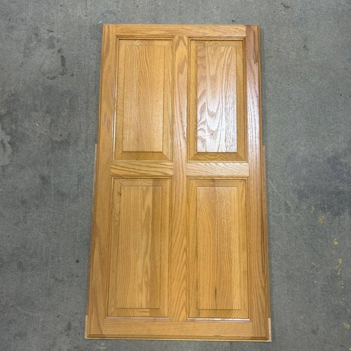 Used Dometic Fridge Lower Door Panel Insert, Wooden - LOWER ONLY - RM3862 - Young Farts RV Parts
