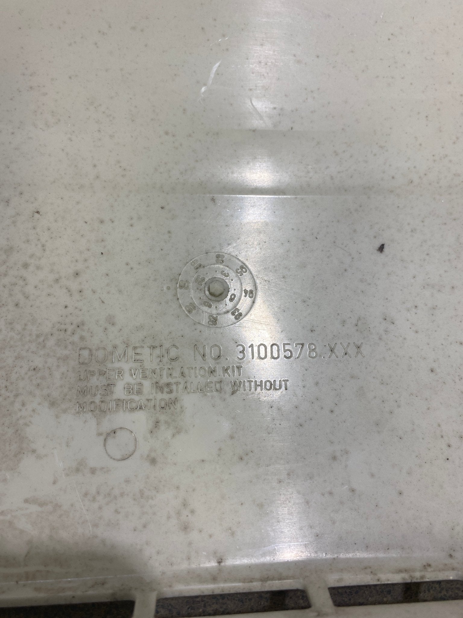 Used DOMETIC Fridge Roof Vent 3100578 - Young Farts RV Parts