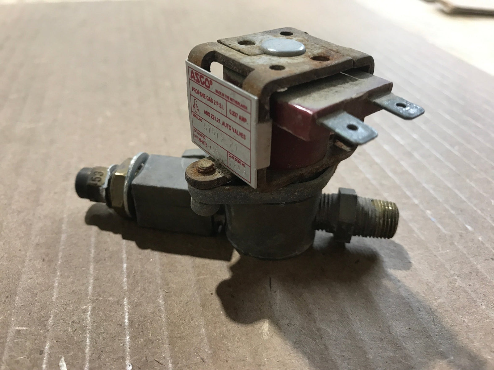 Used Dometic Gas Valve Solenoid - 2943298022 - Young Farts RV Parts