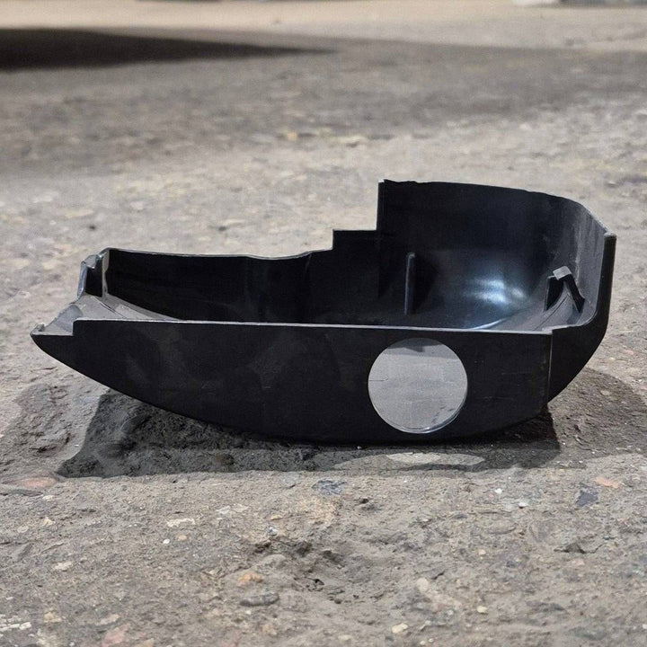 Used Dometic Horizon Box Awning Head Cover, Idler Side (Left), Black - 3312779.006 - Young Farts RV Parts
