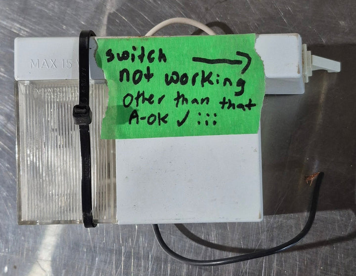 Used Dometic Interior Fridge Light Assembly (BULB NOT INCLUDED) - 2004044091 - Young Farts RV Parts
