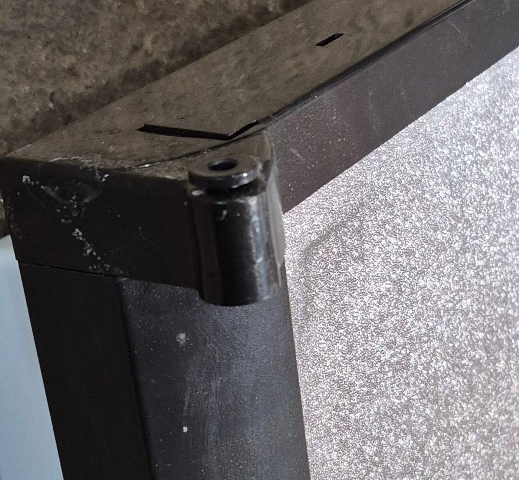 Used Dometic Left Hand Fridge Door - 2932563063 - Young Farts RV Parts