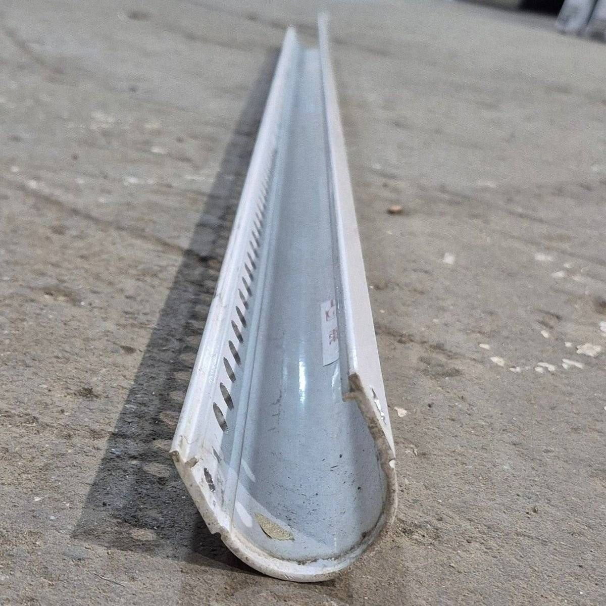 Used Dometic Lower Main Arm, Adjustable, White, 57", Without Foot Pad - Sunchaser II , 3310795.004B - Young Farts RV Parts