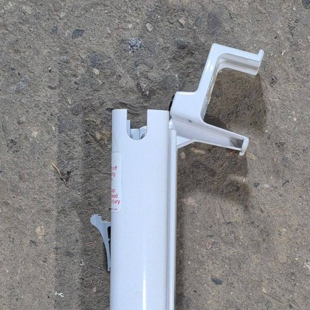 Used Dometic Manual Awning Arm, White, 61
