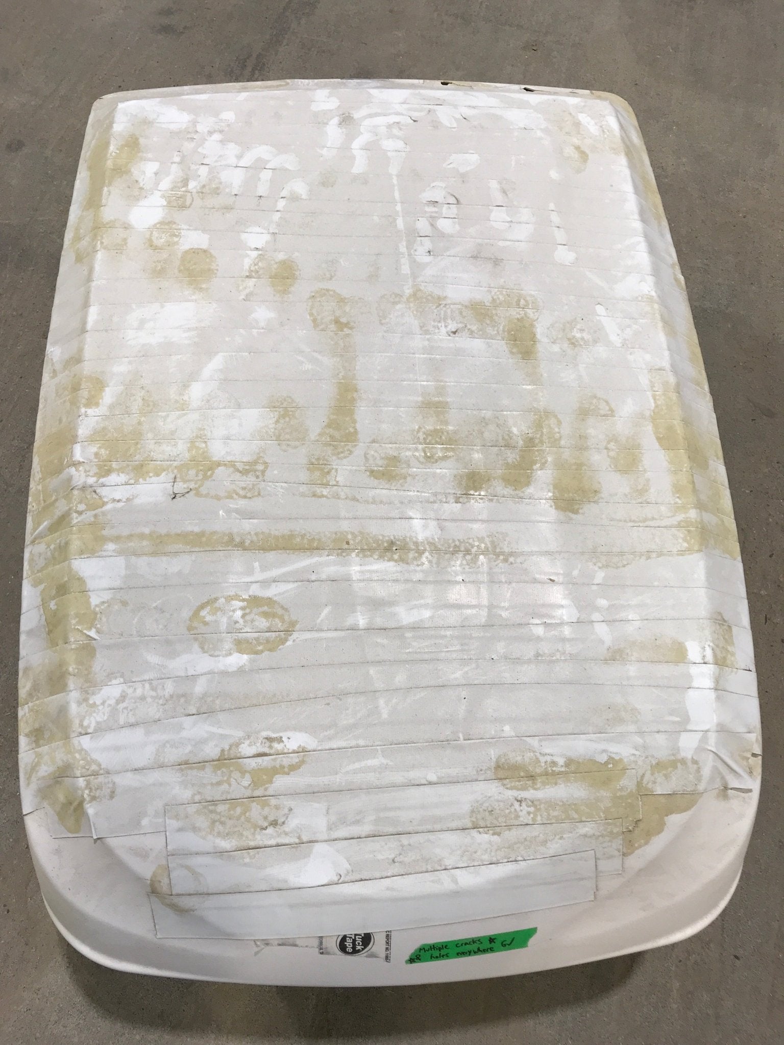 Used Dometic Penguin Air Conditioner Head Unit 640315.301 - 13500BTU Cool Only - Young Farts RV Parts