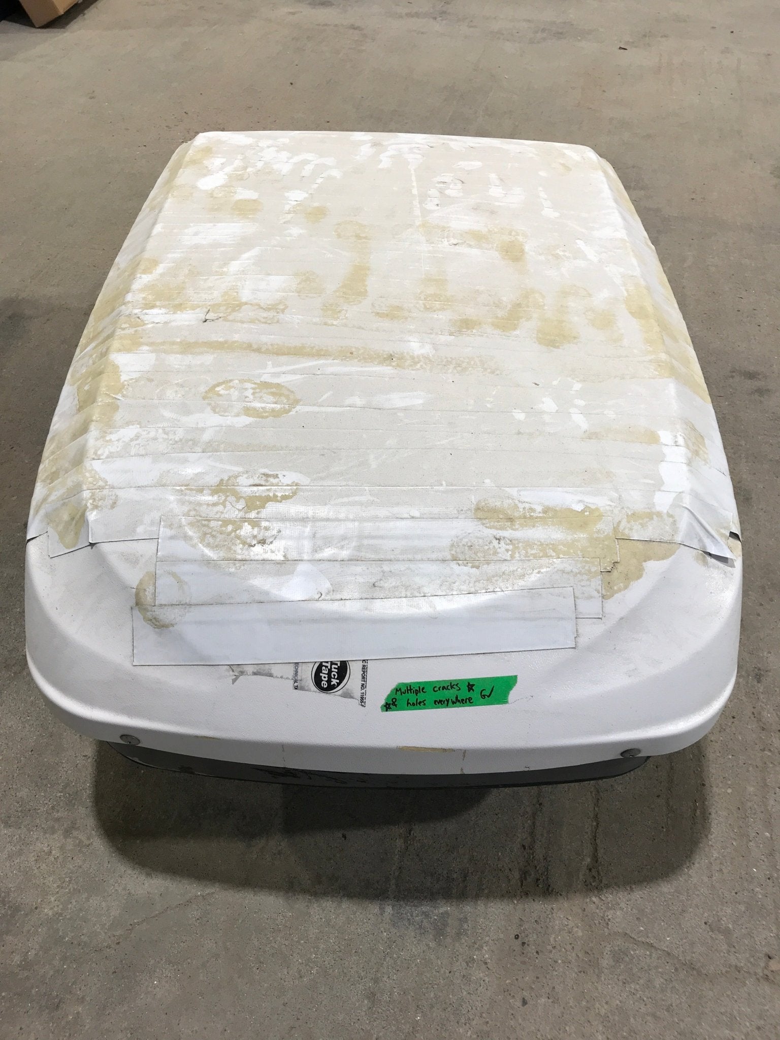 Used Dometic Penguin Air Conditioner Head Unit 640315.301 - 13500BTU Cool Only - Young Farts RV Parts