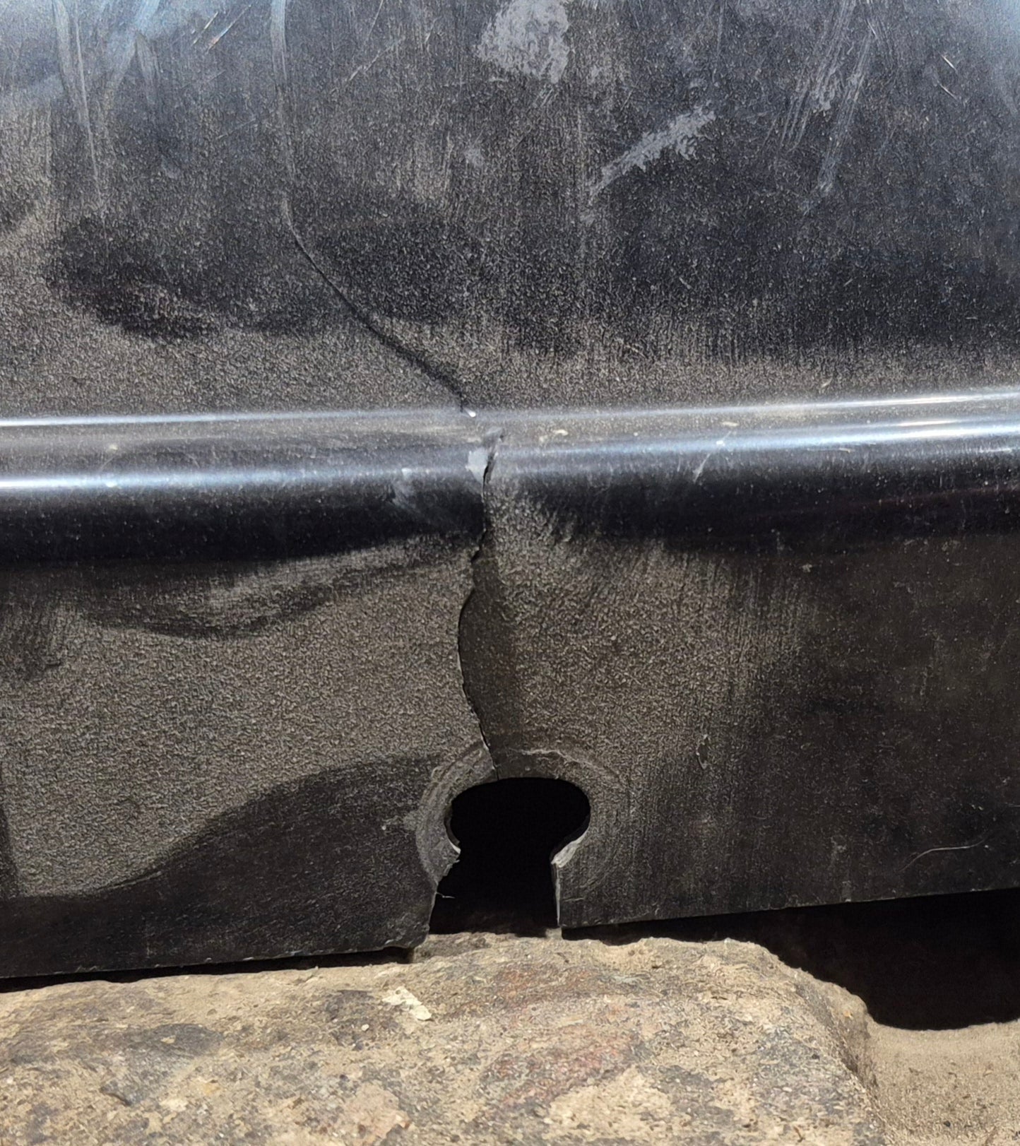 Used Dometic Penguin II Replacement Shroud Black - 3314471.003 - Young Farts RV Parts