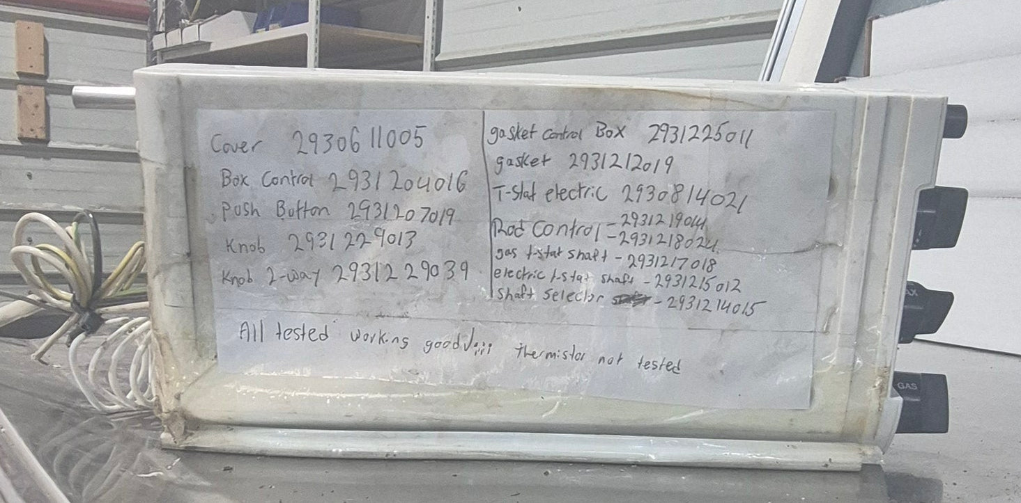 Used Dometic Refrigerator Control Assembly - 2931204016 - Young Farts RV Parts