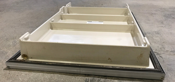 Used Dometic Refrigerator Door 2930929142 - 24 3/8" W x 37" H - Young Farts RV Parts