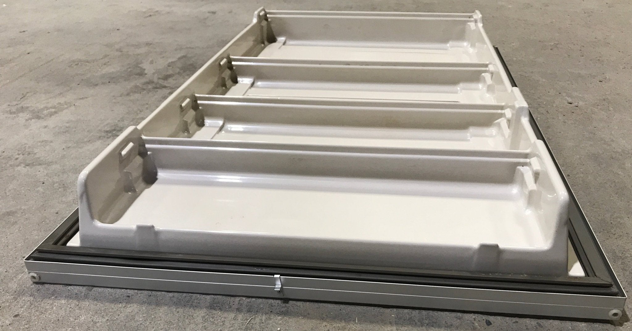 Used Dometic Refrigerator Door 2930929142 - 24 3/8" W x 37" H - Young Farts RV Parts