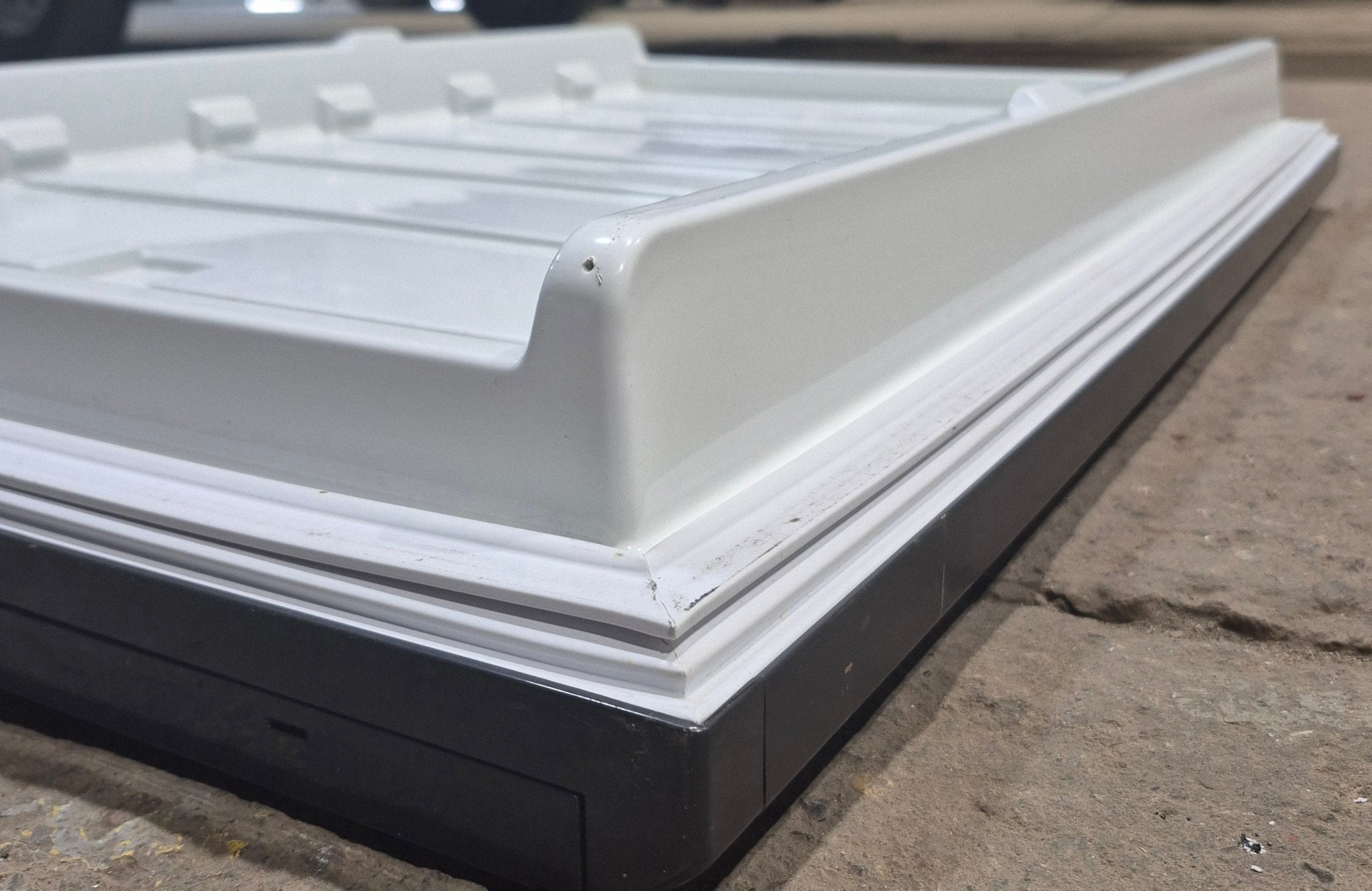 Used Dometic Refrigerator Door 2932563055 - Young Farts RV Parts