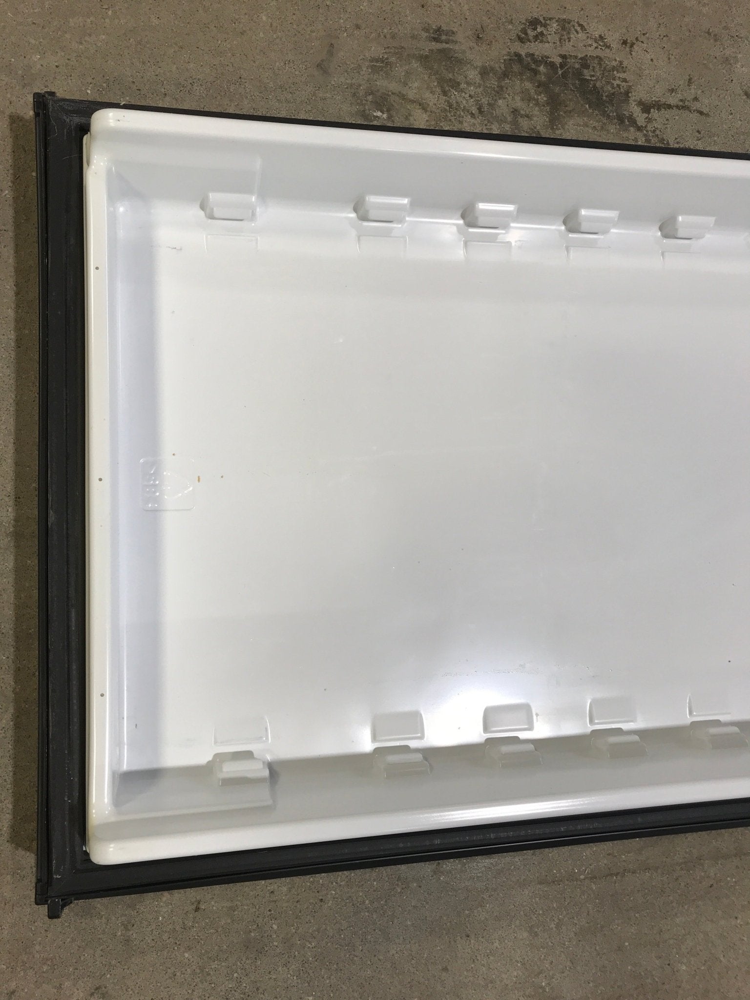 Used Dometic Refrigerator Door 3850999024 - 42 1/2" H × 24 1/2" W - Young Farts RV Parts