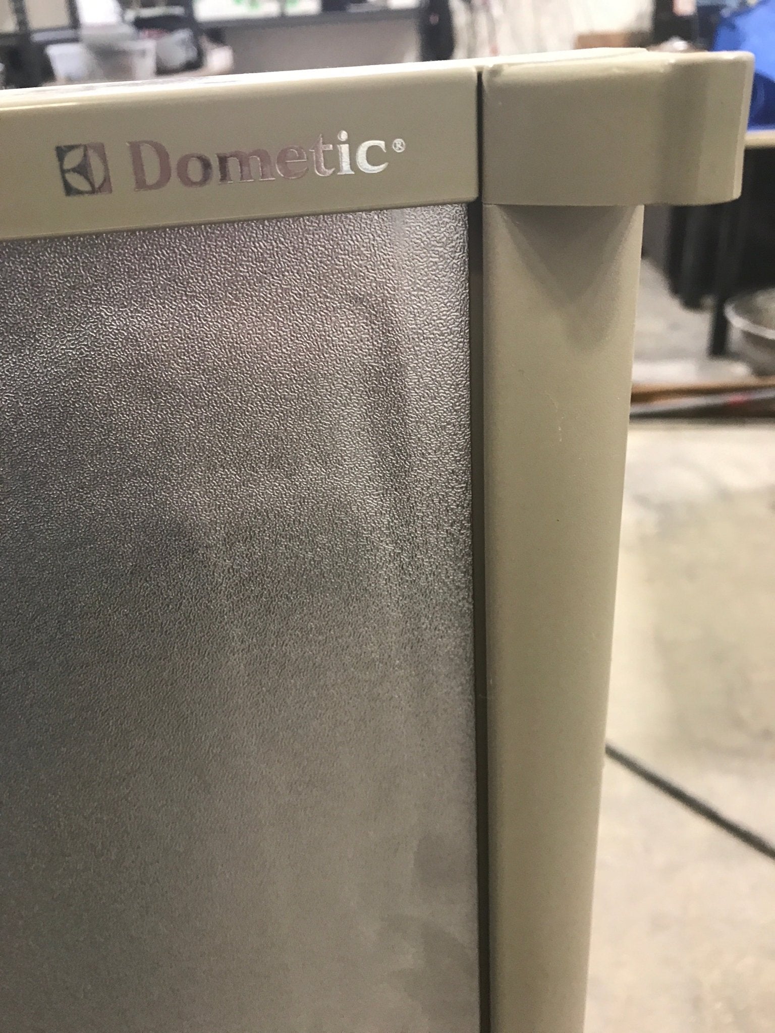 Used Dometic Refrigerator Door Complete - Young Farts RV Parts