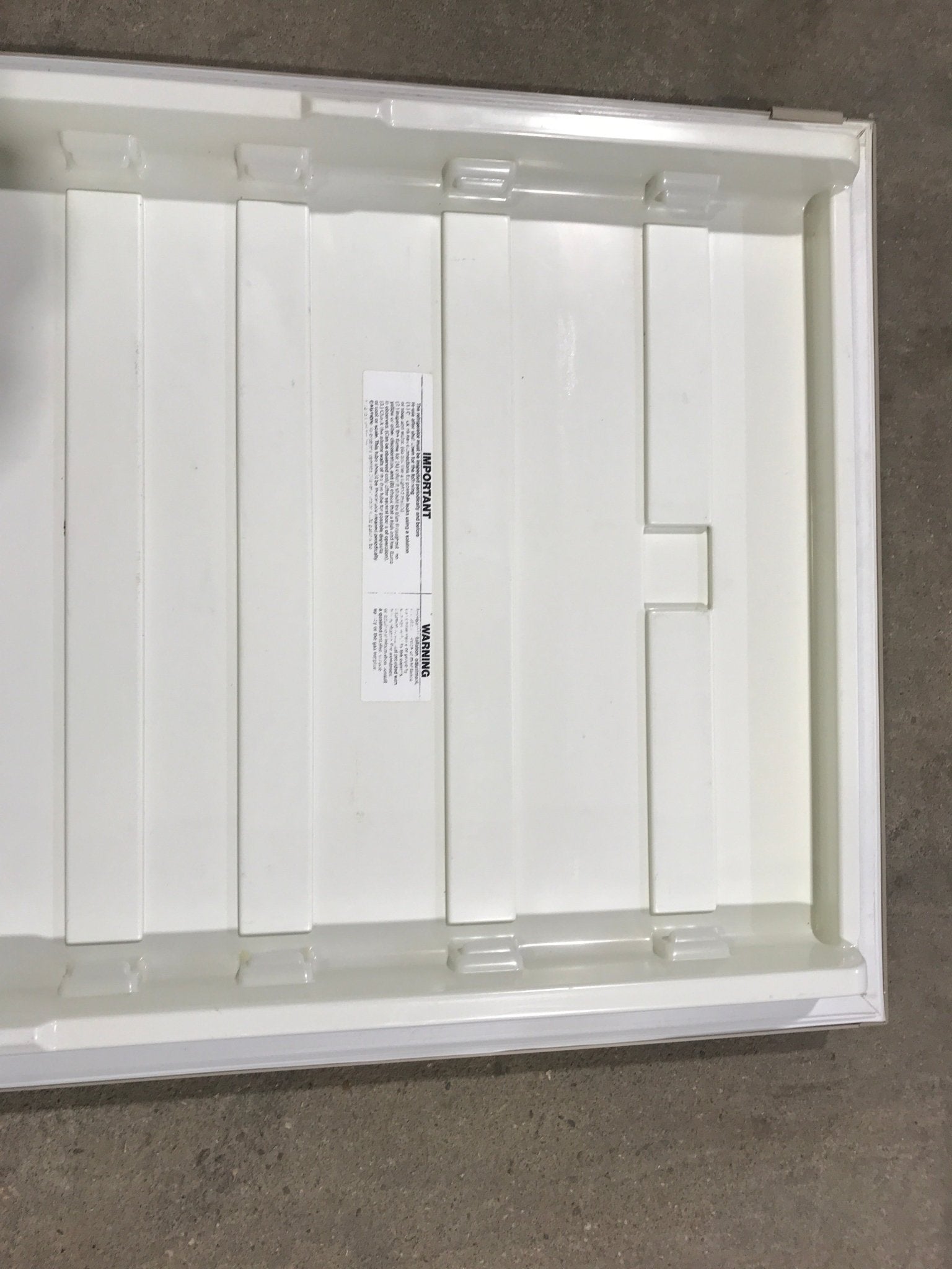 Used Dometic Refrigerator Door Complete - Young Farts RV Parts