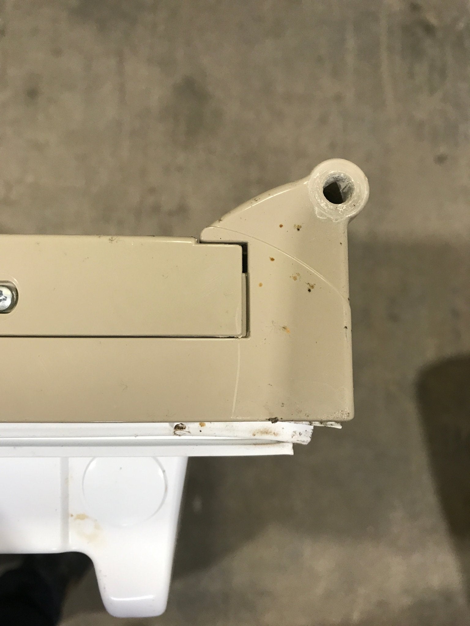 Used Dometic Refrigerator Door Complete - Young Farts RV Parts