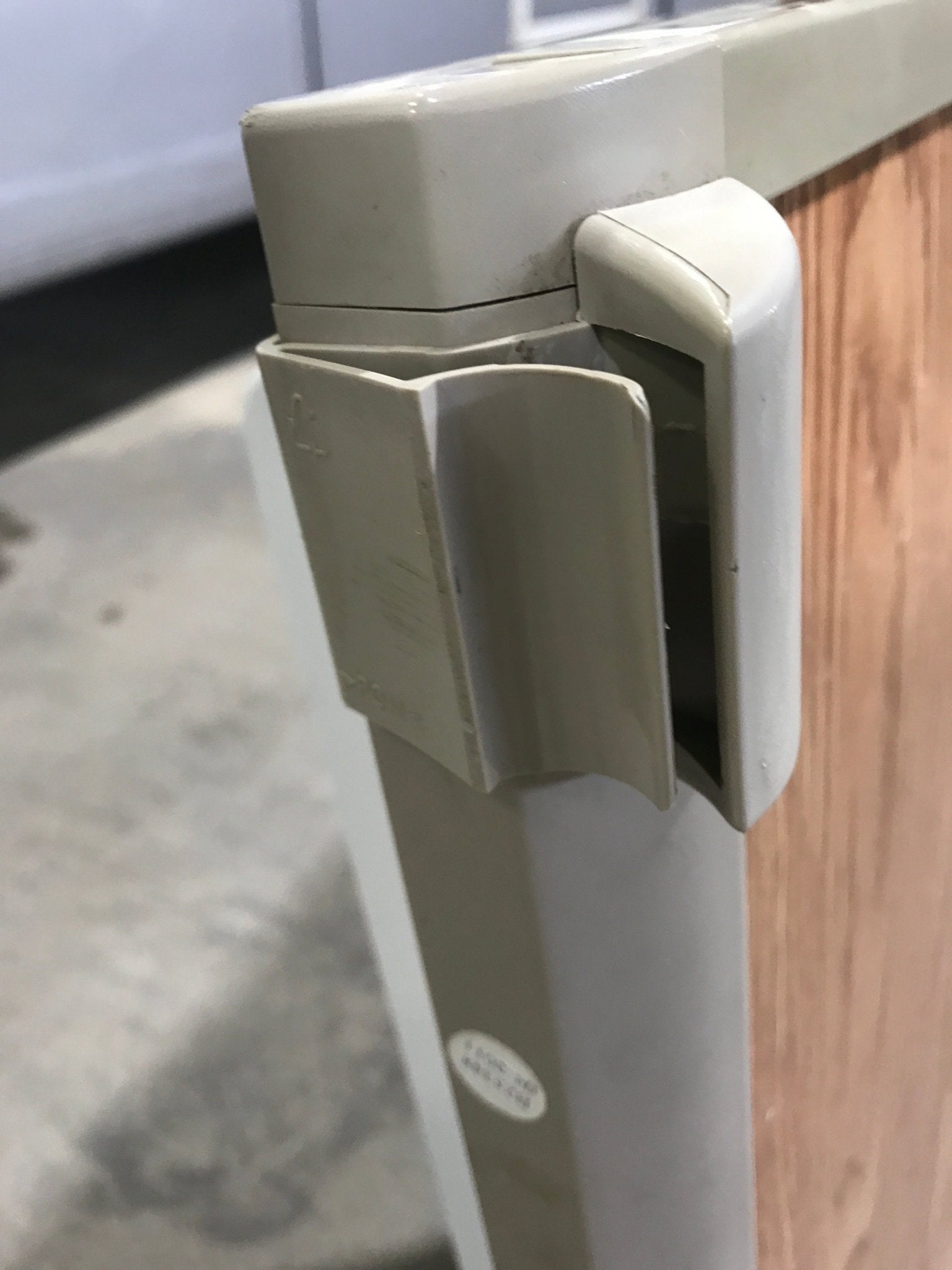 Used Dometic Refrigerator Door Complete - Young Farts RV Parts