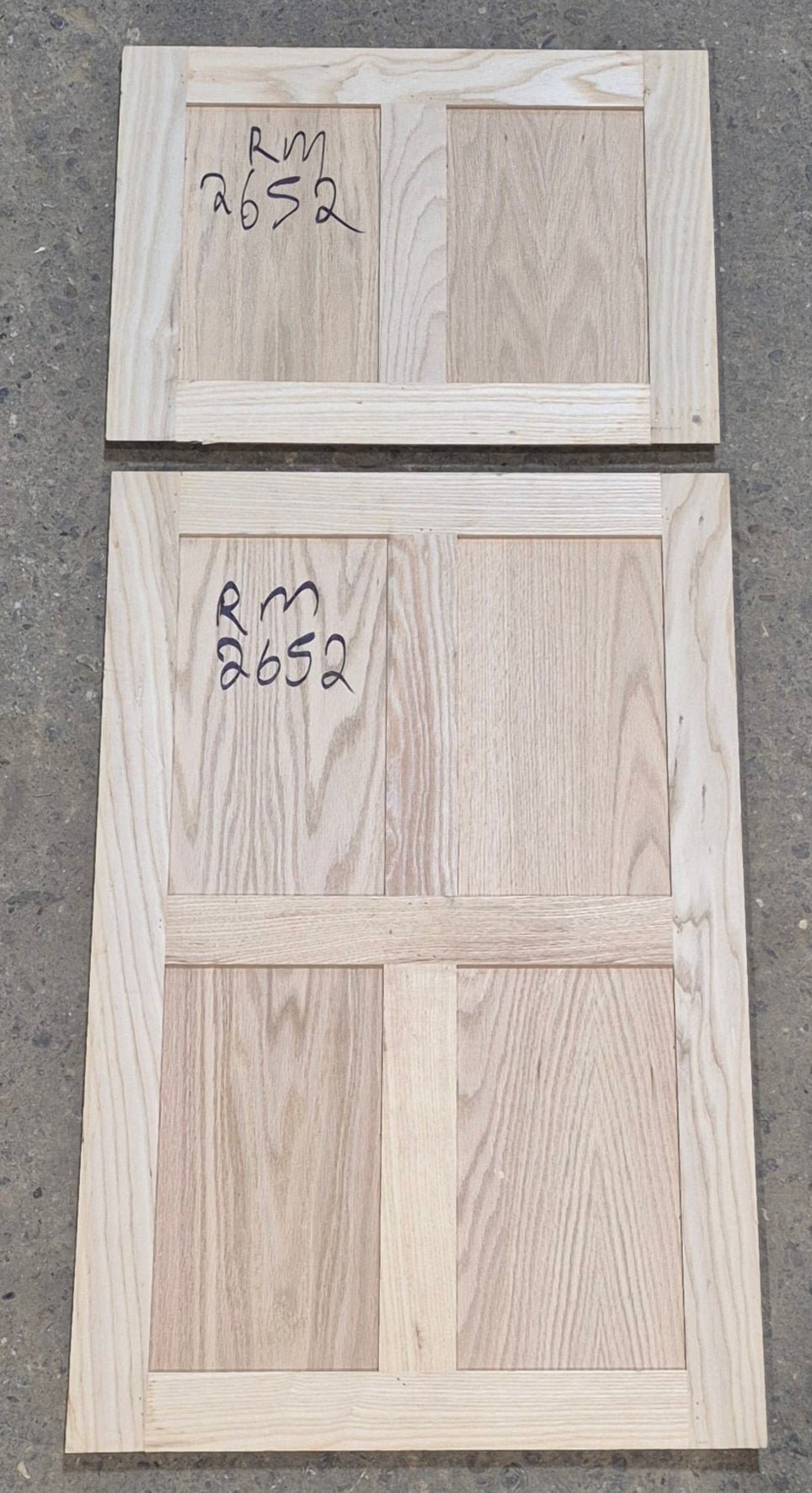 Used Dometic Refrigerator Door Panel Set for RM2652 - Young Farts RV Parts