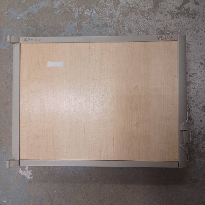 Used Dometic Refrigerator Door Right Hand - 2932563121 - Good Used Shape - 22.75" x 16.75" x 5.125" - Young Farts RV Parts
