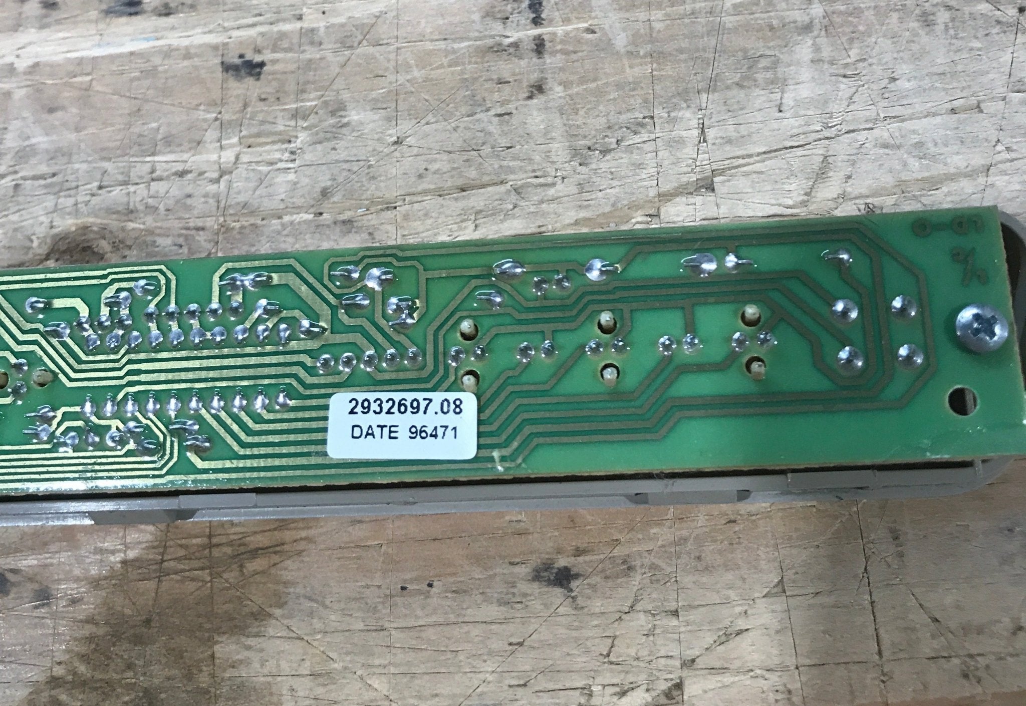 Used Dometic Refrigerator Eyebrow Control Board, 2 Way - 2932697085 - Young Farts RV Parts