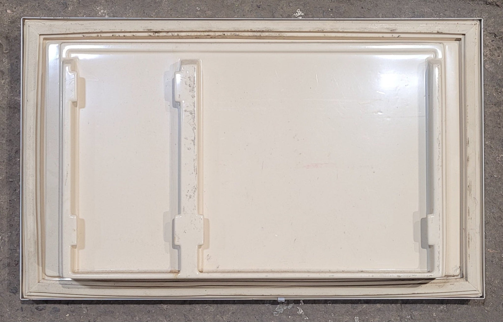 Used Dometic Refrigerator Freezer Door 2930926114 - 22 1/2