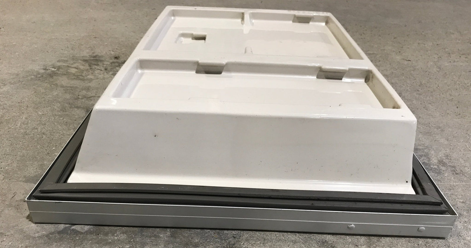 Used Dometic Refrigerator Freezer Door 2930930132 - 24 1/2