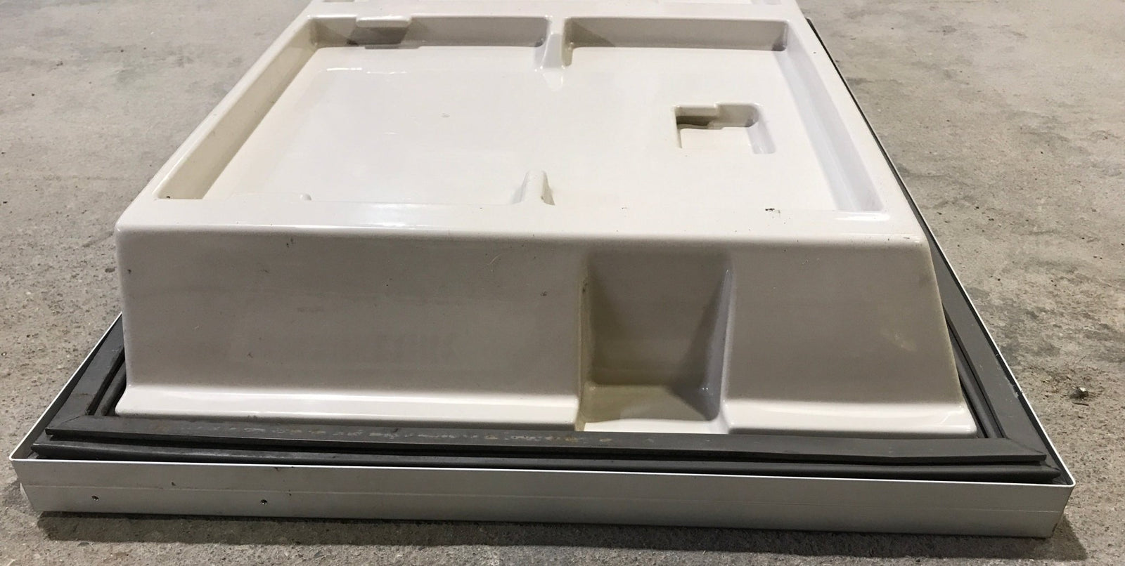 Used Dometic Refrigerator Freezer Door 2930930132 - 24 1/2