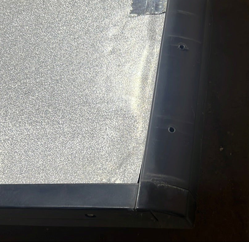 Used Dometic Refrigerator Freezer Door, LH - 2932561208 - NOT Great Used Shape - Young Farts RV Parts