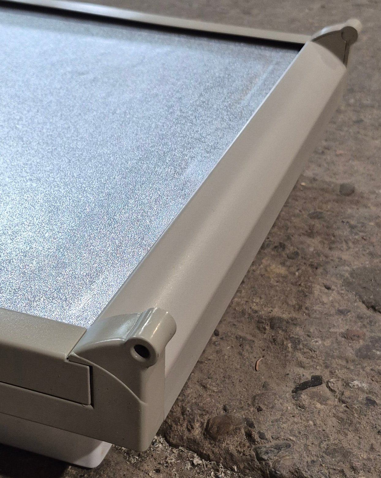 Used Dometic Refrigerator Freezer Door, RH - 2932561067 Good Used Shape - Young Farts RV Parts