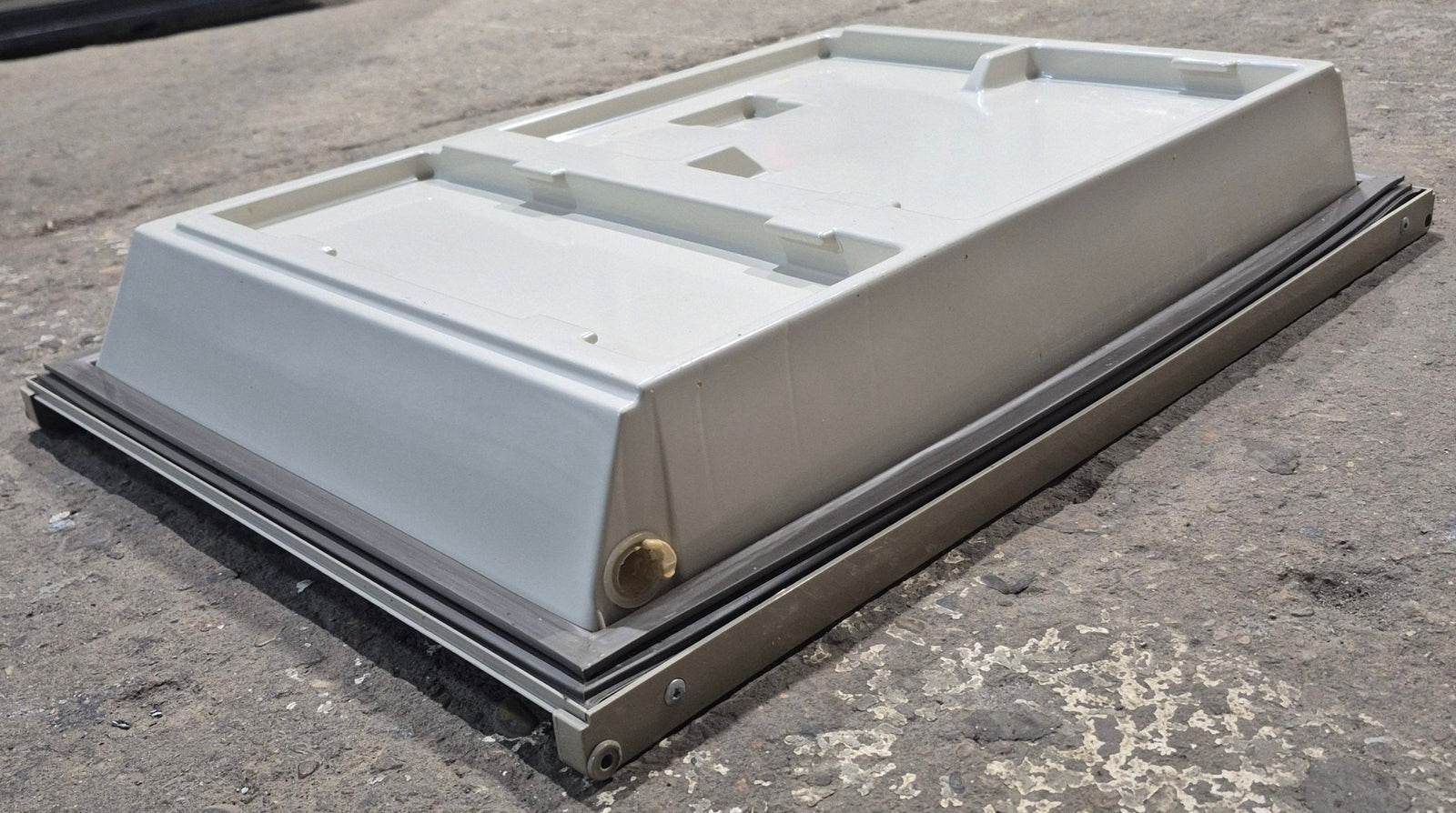 Used Dometic Refrigerator Freezer Door, RH, Good Used Shape - 2931640110 - Young Farts RV Parts