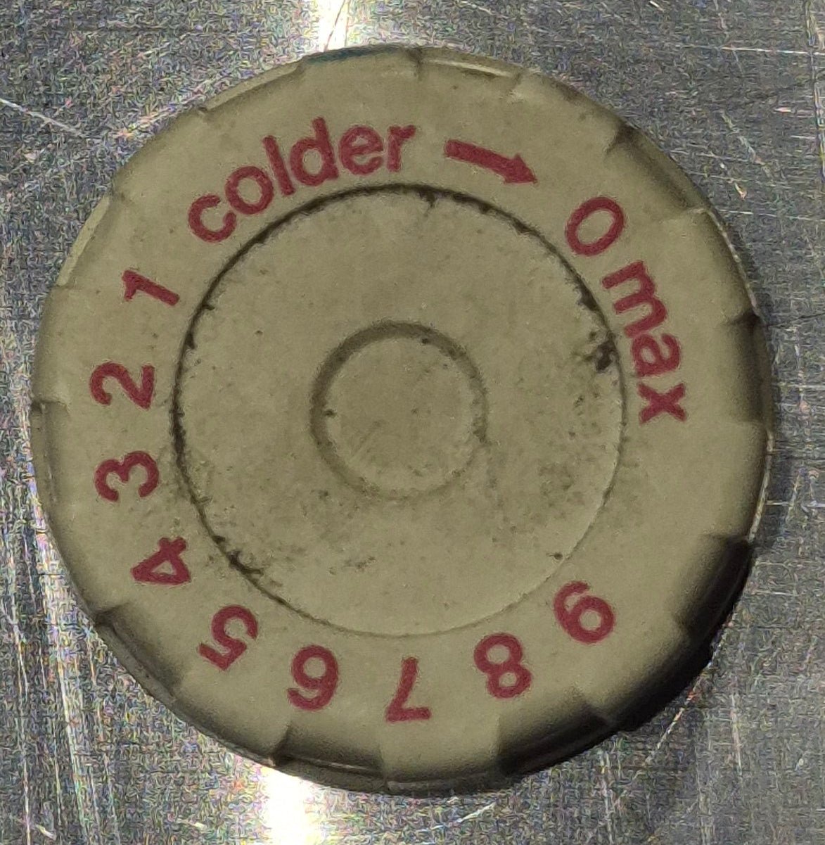 Used Dometic Refrigerator Gas Thermostat Knob - 2901183026 - Young Farts RV Parts