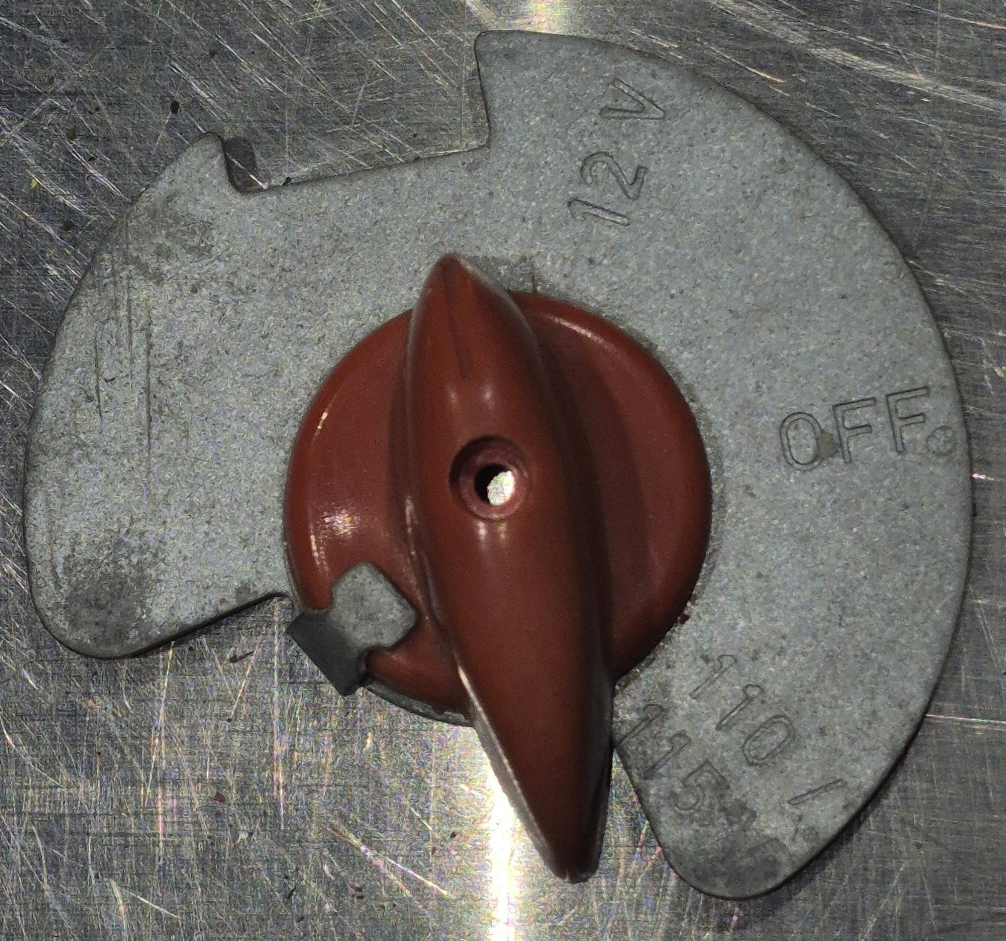 Used Dometic Refrigerator Selector Switch Knob - 2002585004 - Young Farts RV Parts