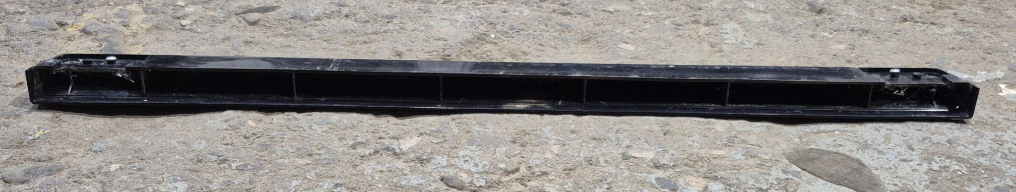 Used Dometic Refrigerator Top Front Cover (Black) 2007652015 - Young Farts RV Parts