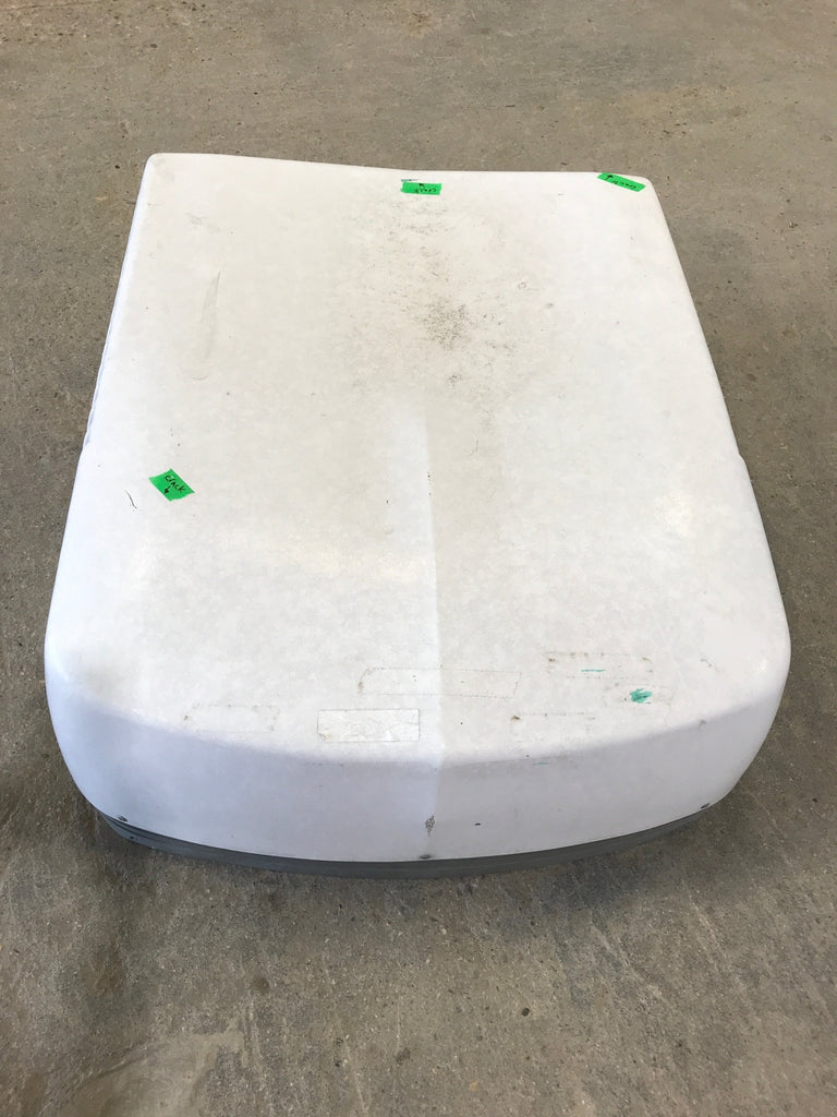 Used Dometic Replacement Shroud White Air Condition Cover For Brisk Air - Young Farts RV Parts