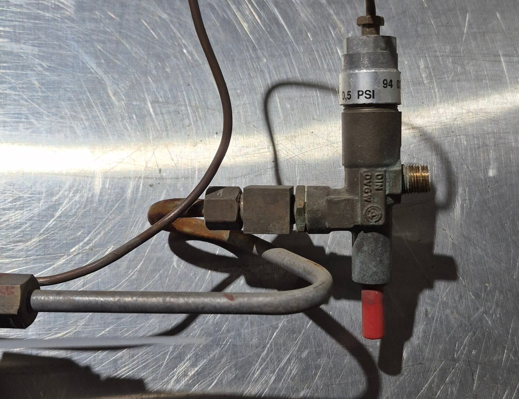 Used Dometic RM2202 Gas Valve Burner Assembly - Young Farts RV Parts