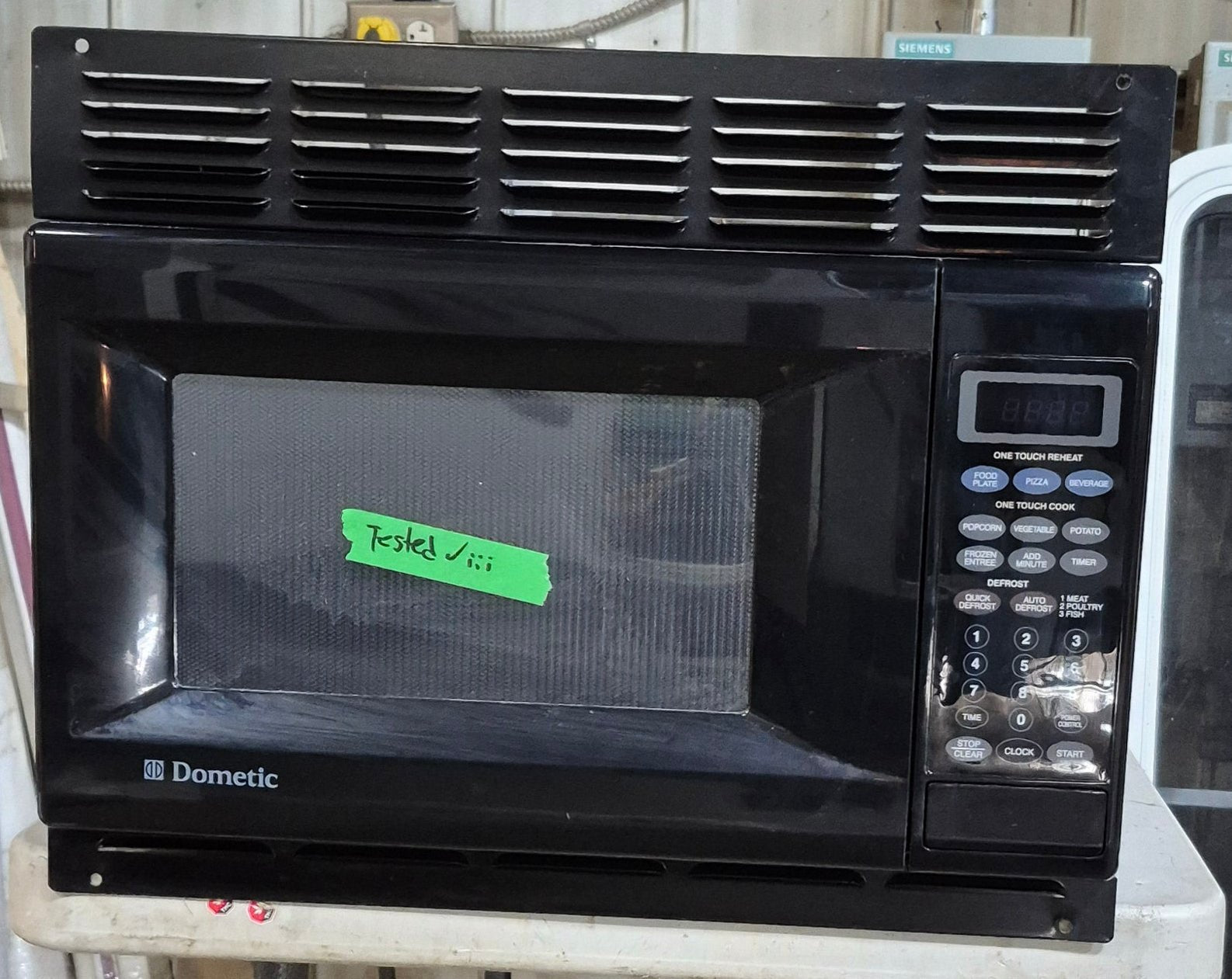 Used Dometic RV Microwave 20 1/8" W x 13" H x 14 1/2" D - Young Farts RV Parts