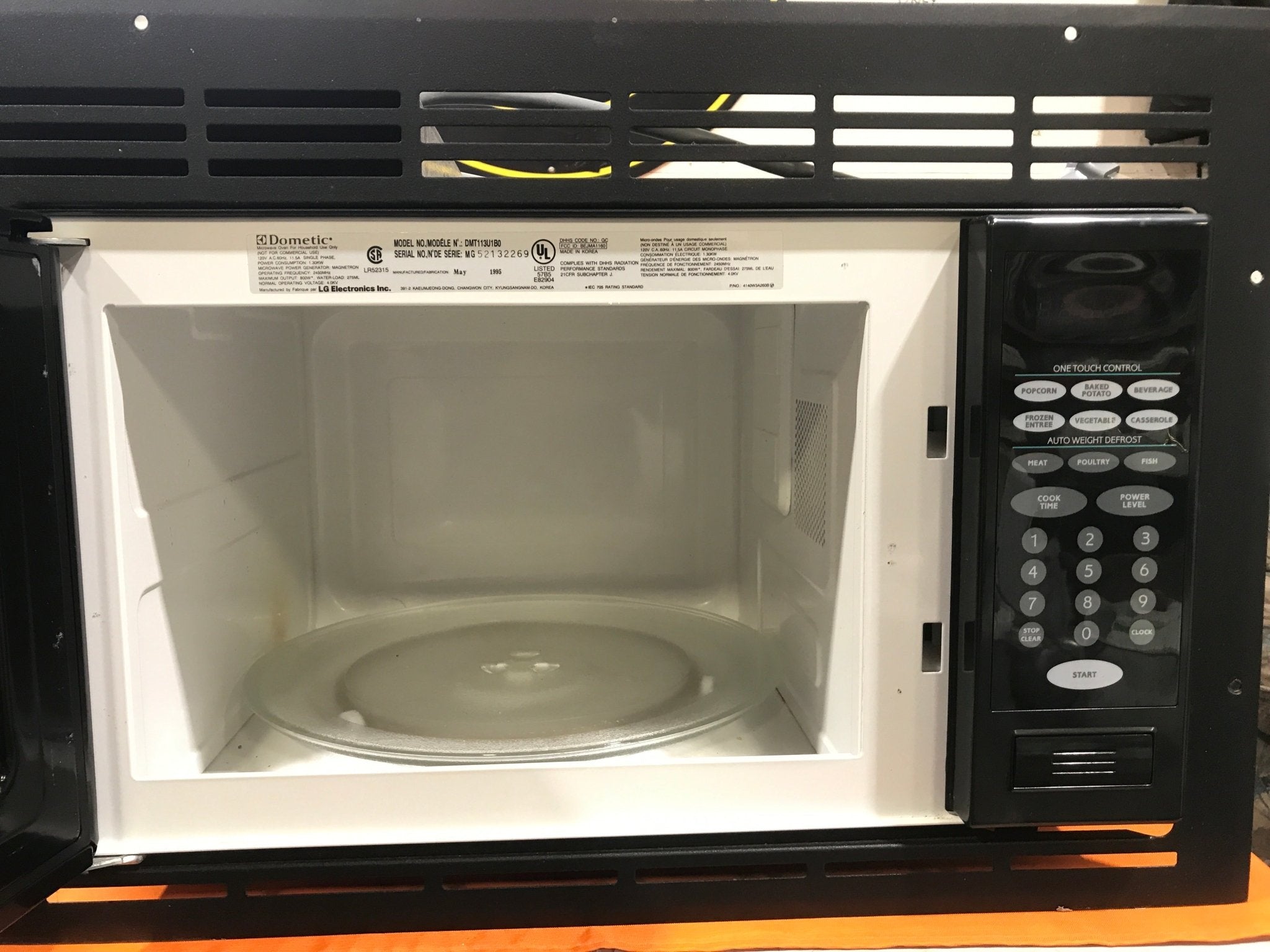 Used Dometic RV Microwave 20" W x 10 3/4" H x 14" D - Young Farts RV Parts