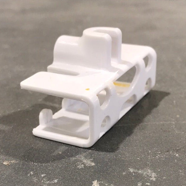 Used Dometic Shelf Holder retainer - White - 3851208011 - Young Farts RV Parts