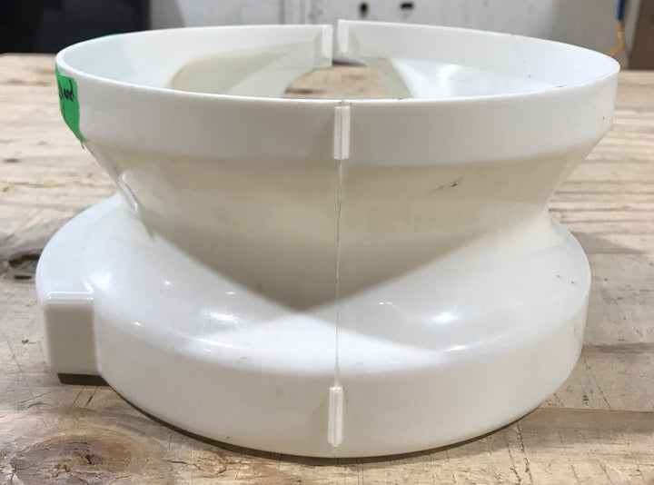 Used Dometic Toilet Base Cover, Short, White - 385310108 - Young Farts RV Parts