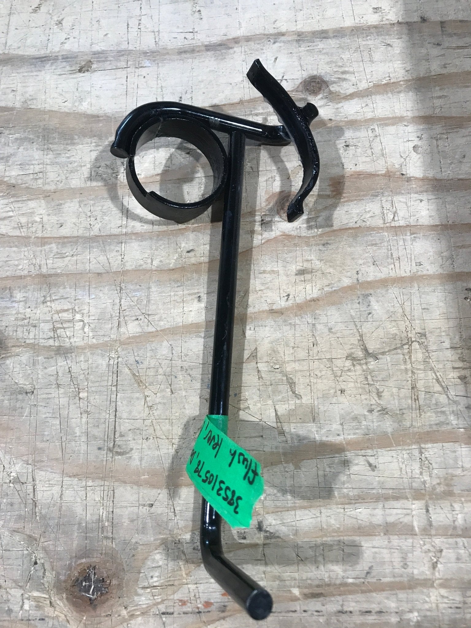 Used Dometic Toilet Flush Lever, Black - 385310578 - Young Farts RV Parts