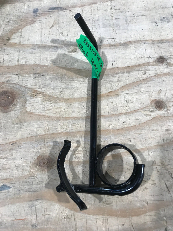 Used Dometic Toilet Flush Lever, Black - 385310578 - Young Farts RV Parts