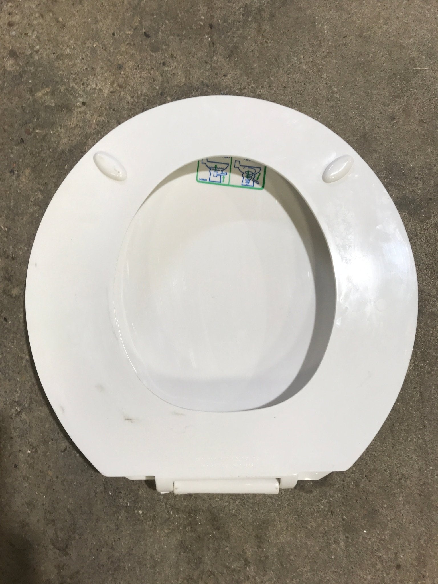 Used Dometic Toilet Seat Replacement - 341605 - Young Farts RV Parts