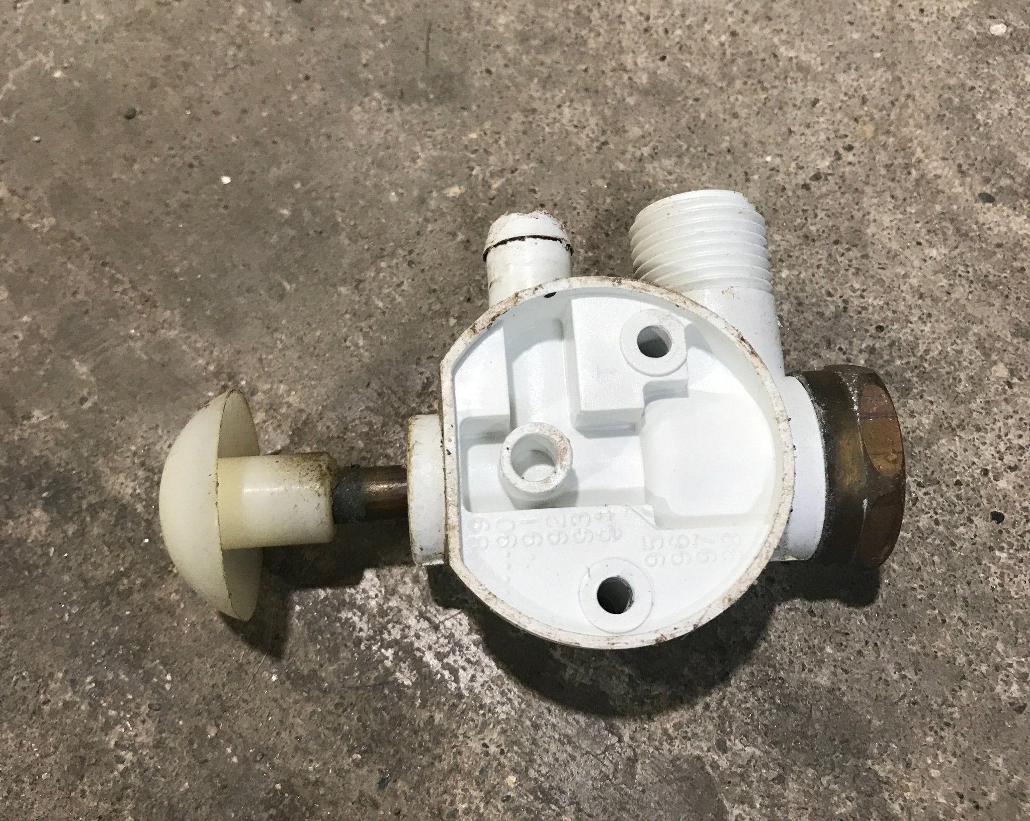 Used Dometic Toilet Water Valve - 385314349 - Young Farts RV Parts
