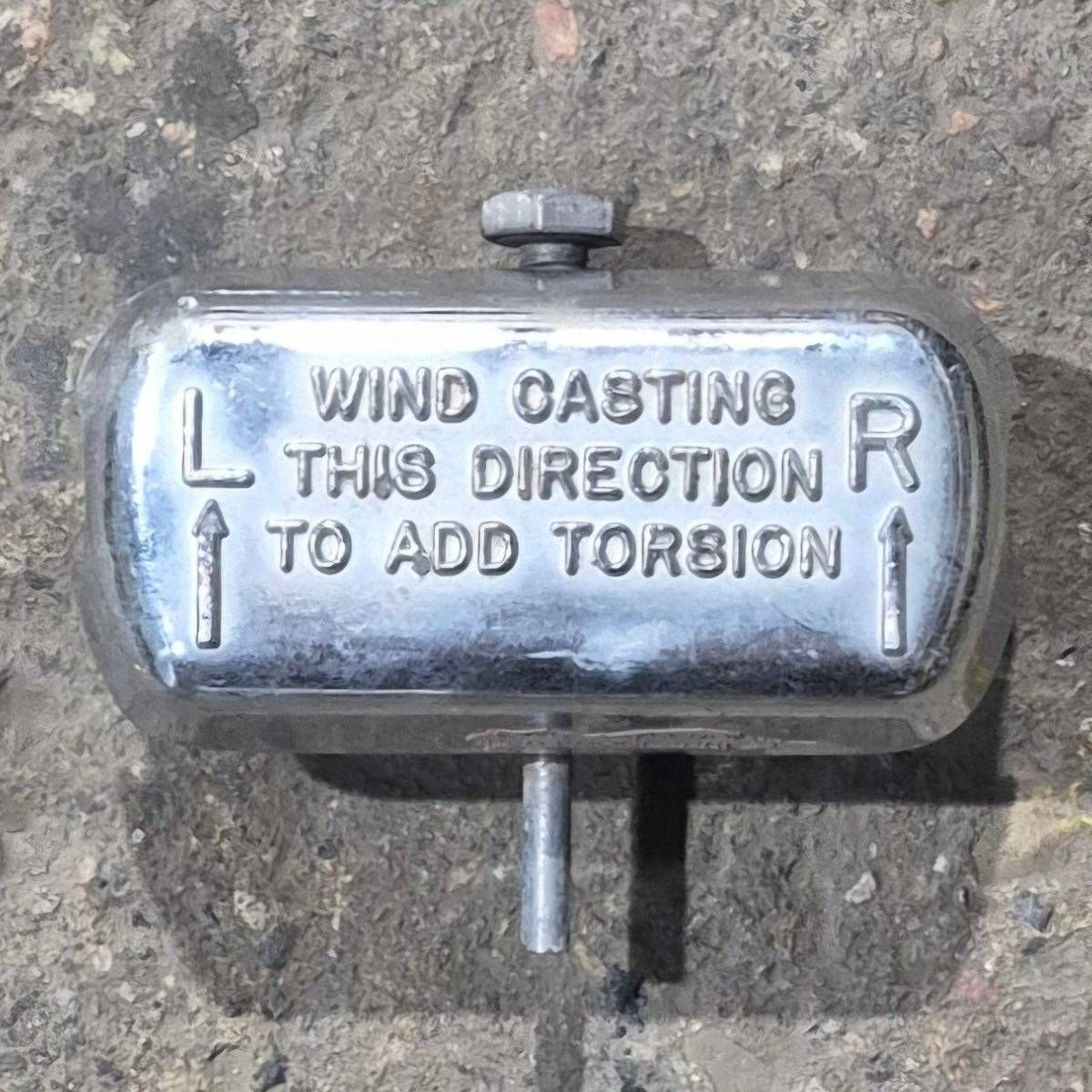 Used Dometic Torsion Assembly End Cap/ Casting, Chrome, Right / Left Hand - 730019.001 - Young Farts RV Parts