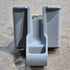 Used Dometic Upper Bracket, Grey - 3308106.000M - Young Farts RV Parts