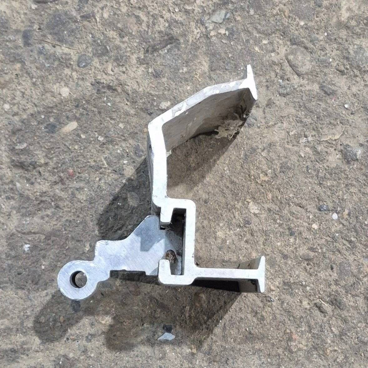 Used Dometic Upper Bracket, Silver - 830333 - Young Farts RV Parts