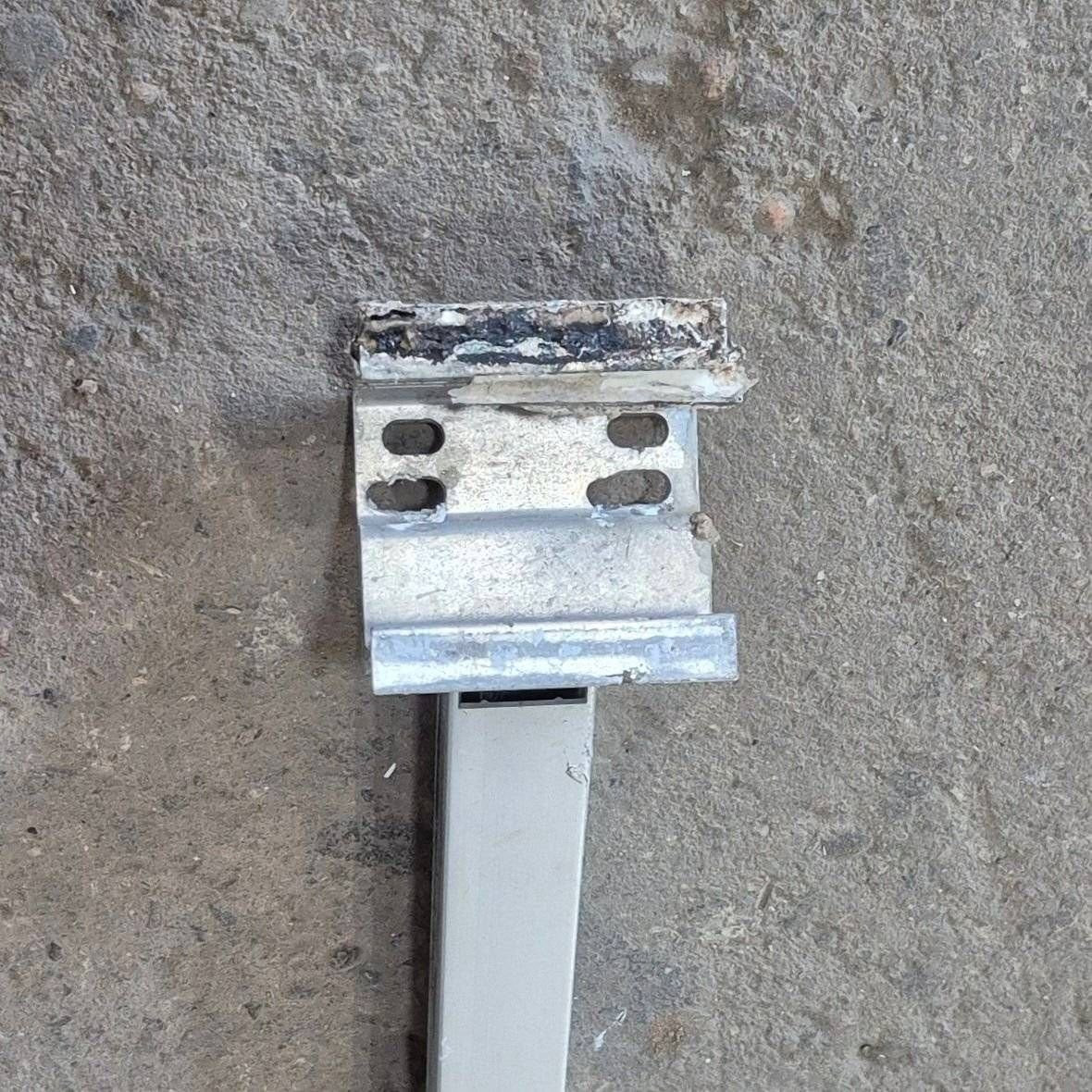 Used Dometic Upper Rafter Arm, Silver (Satin), 66