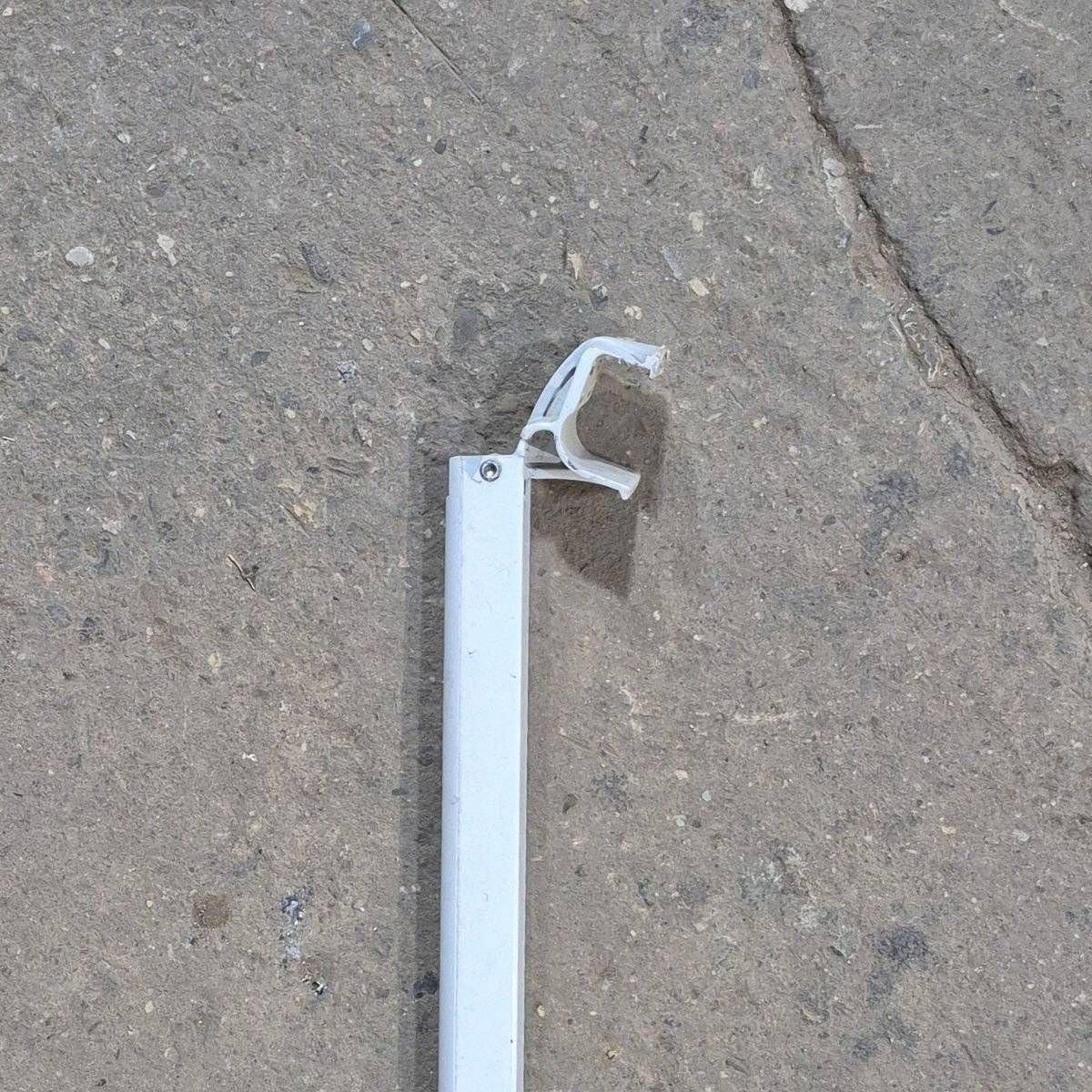 Used Dometic Upper Rafter Arm, White, 66" - Sunchaser II , 3310793.009B - Young Farts RV Parts